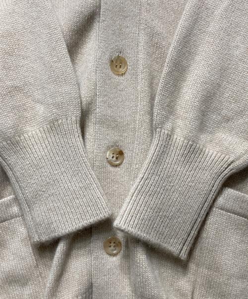 HERILL（ヘリル）HERILL (ヘリル) Goldencash Cardigan ベージュ サイズ:3の古着・服飾アイテム