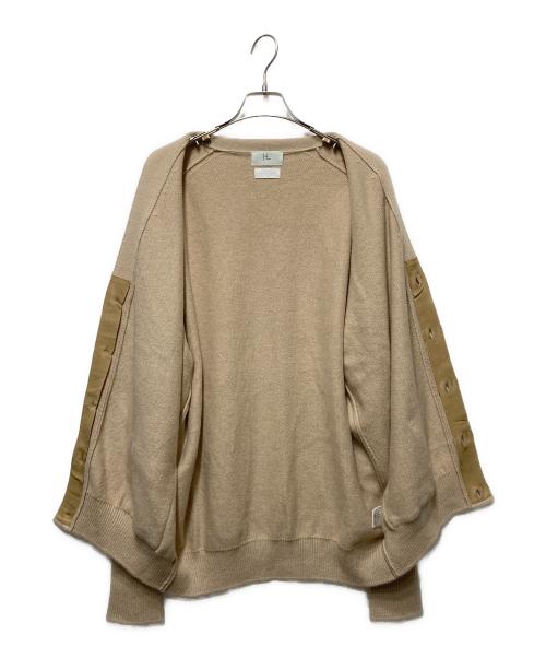 HERILL（ヘリル）HERILL (ヘリル) Goldencash Cardigan ベージュ サイズ:3の古着・服飾アイテム
