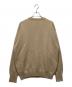 HERILL (ヘリル) CASHMERE GOLDENCASH CREW ベージュ サイズ:2：24000円