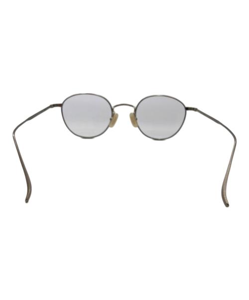 金子眼鏡（カネコガンキョウ）金子眼鏡 (カネコガンキョウ) 眼鏡 シルバー サイズ:47□22-142の古着・服飾アイテム