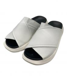 ONWUAD（オンウァッド）の古着「KRIS SLIDES SANDALS」｜ホワイト