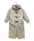 uncraveアンクレイヴ）の古着「プルーフメルトンダッフルコート」｜ベージュ