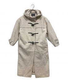 uncrave（アンクレイヴ）の古着「プルーフメルトンダッフルコート」｜ベージュ