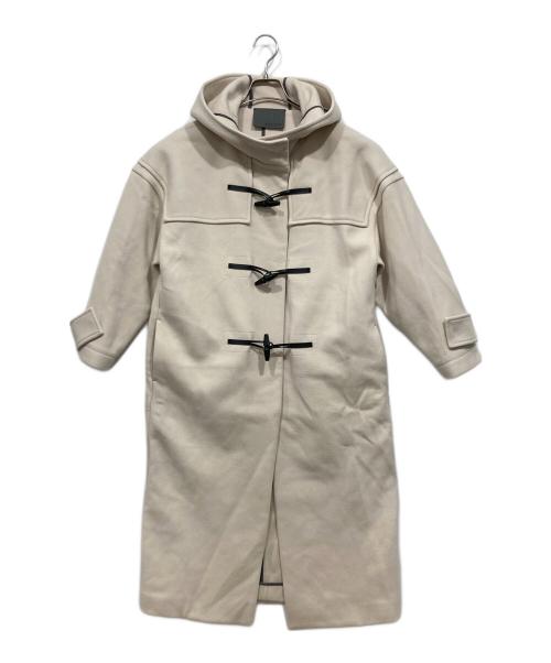 uncrave（アンクレイヴ）uncrave (アンクレイヴ) プルーフメルトンダッフルコート ベージュの古着・服飾アイテム