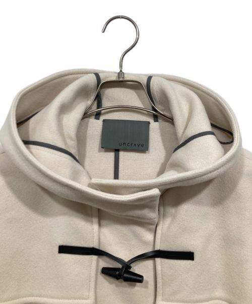 uncrave（アンクレイヴ）uncrave (アンクレイヴ) プルーフメルトンダッフルコート ベージュの古着・服飾アイテム