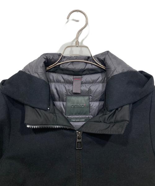 DUNO（デュノ）DUNO (デュノ) 切替ダウンコート ブラック サイズ:40の古着・服飾アイテム