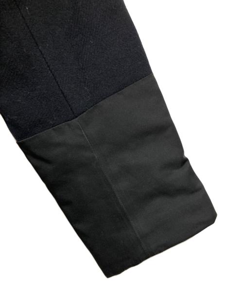 DUNO（デュノ）DUNO (デュノ) 切替ダウンコート ブラック サイズ:40の古着・服飾アイテム