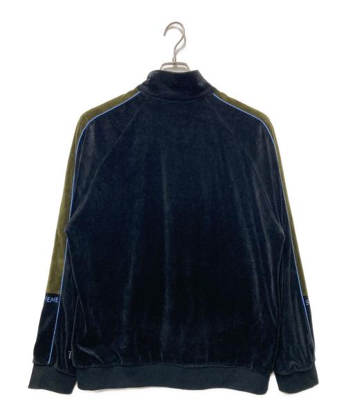 SUPREME（シュプリーム）Supreme (シュプリーム) VELOUR TRACK JACKET ブラック サイズ:Ｌの古着・服飾アイテム