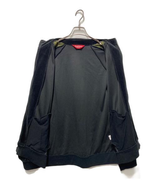 SUPREME（シュプリーム）Supreme (シュプリーム) VELOUR TRACK JACKET ブラック サイズ:Ｌの古着・服飾アイテム
