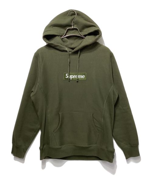 SUPREME（シュプリーム）Supreme (シュプリーム) 11AW BOX LOGO PULLOVER カーキ サイズ:Ｍの古着・服飾アイテム