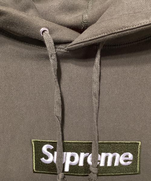 SUPREME（シュプリーム）Supreme (シュプリーム) 11AW BOX LOGO PULLOVER カーキ サイズ:Ｍの古着・服飾アイテム