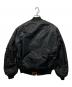 USAF (ユーエスエーエフ) フライトジャケット ブラック サイズ:LARGE LONG：12000円