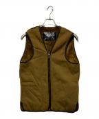 Barbourバブアー）の古着「SL FUR LINER VEST」｜ベージュ