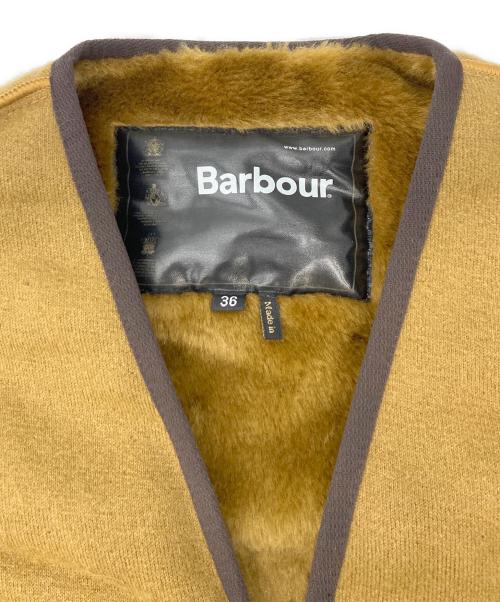 Barbour（バブアー）Barbour (バブアー) SL FUR LINER VEST ベージュ サイズ:SIZE 36の古着・服飾アイテム