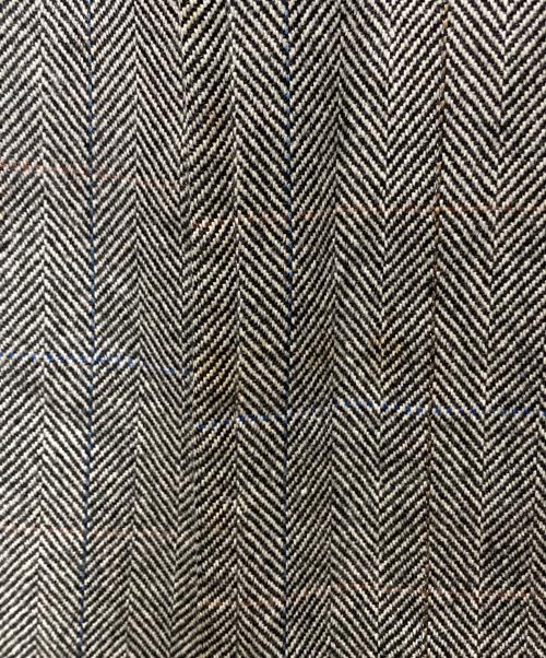 Burberry's（バーバリー）Burberry's (バーバリー) 90'Sウールカシミヤヘリンボーンウールコート グレー サイズ:無しの古着・服飾アイテム