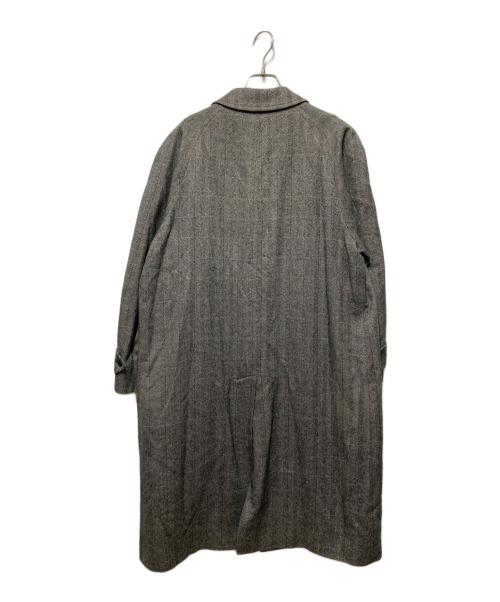 Burberry's（バーバリー）Burberry's (バーバリー) 90'Sウールカシミヤヘリンボーンウールコート グレー サイズ:無しの古着・服飾アイテム