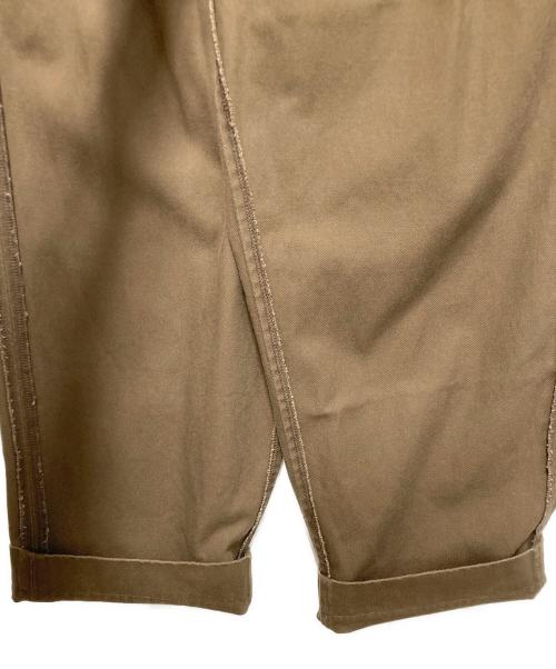 Voo（ボー）Voo (ボー) タックパンツ ブラウン サイズ:1の古着・服飾アイテム