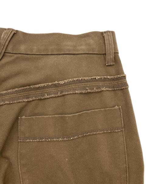 Voo（ボー）Voo (ボー) タックパンツ ブラウン サイズ:1の古着・服飾アイテム