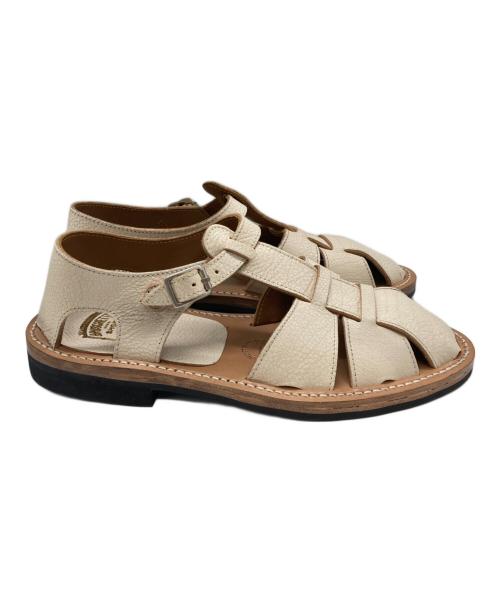 BRUSCHETTA（ブルスケッタ）BRUSCHETTA (ブルスケッタ) グルカサンダル ベージュ サイズ:44の古着・服飾アイテム