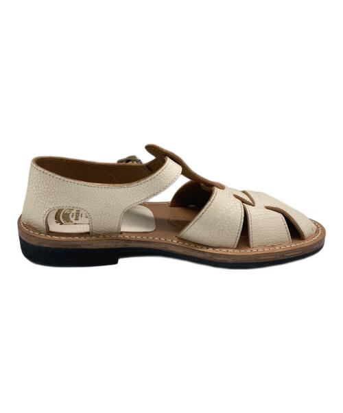 BRUSCHETTA（ブルスケッタ）BRUSCHETTA (ブルスケッタ) グルカサンダル ベージュ サイズ:44の古着・服飾アイテム