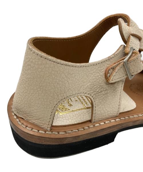 BRUSCHETTA（ブルスケッタ）BRUSCHETTA (ブルスケッタ) グルカサンダル ベージュ サイズ:44の古着・服飾アイテム