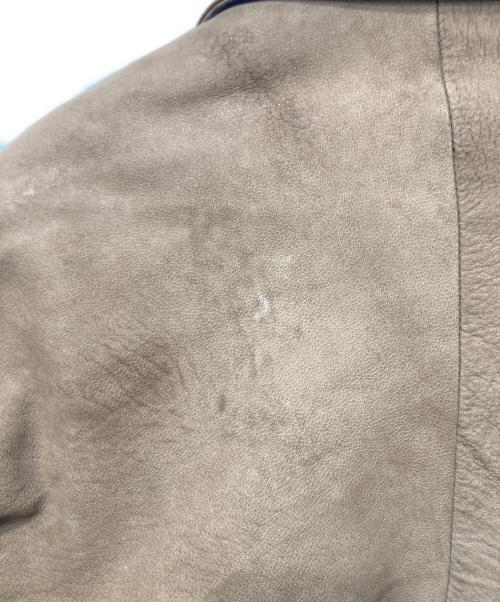 USED（ユーズド）USED (ユーズド) スエードブルゾン ブラウン サイズ:38の古着・服飾アイテム