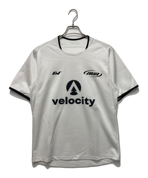 AVALONE（アヴァロン）AVALONE (アヴァロン) ゲームシャツ ホワイト サイズ:Mの古着・服飾アイテム