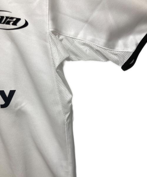 AVALONE（アヴァロン）AVALONE (アヴァロン) ゲームシャツ ホワイト サイズ:Mの古着・服飾アイテム