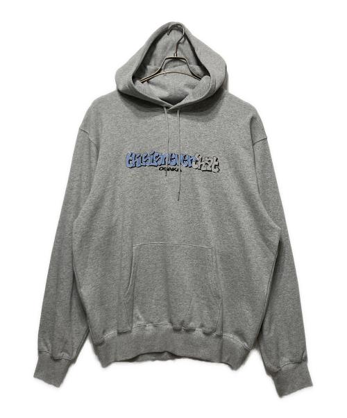 thisisneverthat（ディスイズネバーザット）thisisneverthat (ディスイズネバーザット) ロゴパーカー グレー サイズ:XLの古着・服飾アイテム