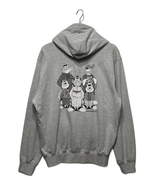 thisisneverthat（ディスイズネバーザット）thisisneverthat (ディスイズネバーザット) ロゴパーカー グレー サイズ:XLの古着・服飾アイテム