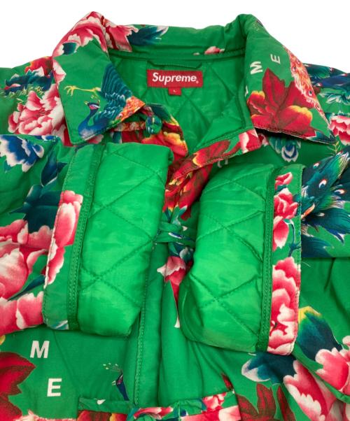 SUPREME（シュプリーム）SUPREME (シュプリーム) ピーコックチャイナジャケット グリーン サイズ:Lの古着・服飾アイテム