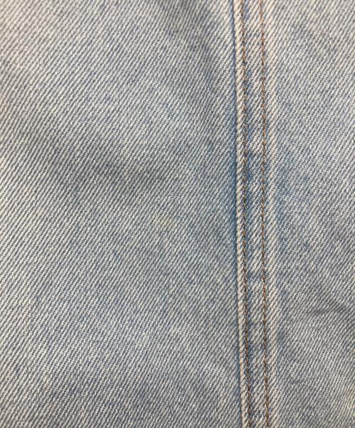 BLACK by moussy（ブラックバイマウジー）BLACK by moussy (ブラックバイマウジー) low rise straight skirt インディゴの古着・服飾アイテム