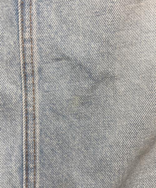 BLACK by moussy（ブラックバイマウジー）BLACK by moussy (ブラックバイマウジー) low rise straight skirt インディゴの古着・服飾アイテム