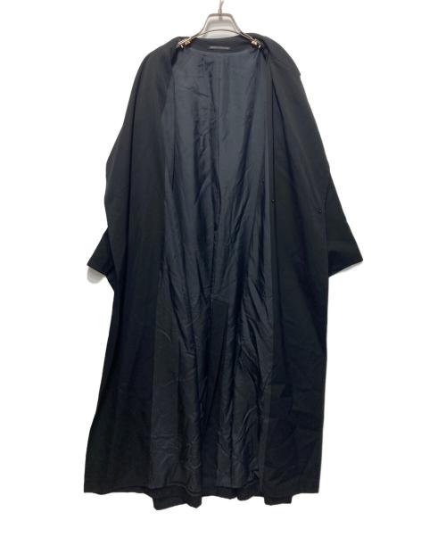 yohji yamamoto+noir（ヨウジヤマモトプリュスノアール）yohji yamamoto+noir (ヨウジヤマモトプリュスノアール) ロングコート ブラック サイズ:3の古着・服飾アイテム