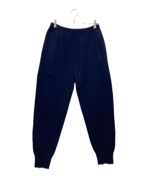FENDI（フェンディ）FENDI (フェンディ) カシミヤウールパンツ ネイビー サイズ:42の古着・服飾アイテム