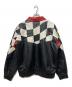 BURK`S BAY (バークズ ベイ) チェッカーフラッグレーシングジャケット ブラック サイズ:L：8000円
