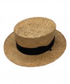 THE H.W.DOG&CO.エイチダブリュードッグアンドコー）の古着「カンカン帽」｜ベージュ