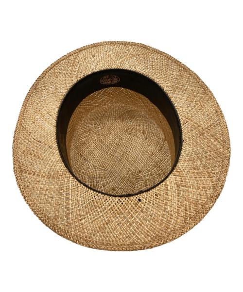 THE H.W.DOG&CO.（エイチダブリュードッグアンドコー）THE H.W.DOG&CO. (エイチダブリュードッグアンドコー) カンカン帽 ベージュの古着・服飾アイテム