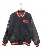 STARTERスターター）の古着「90Sバーシティジャケットスタジャン」｜ブラック