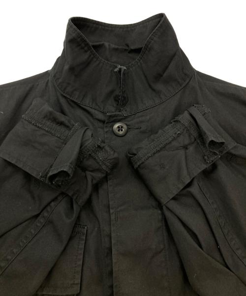 CIOTA（シオタ）CIOTA (シオタ) スビンウェザー ジャングルファティーグジャケット ブラック サイズ:5の古着・服飾アイテム