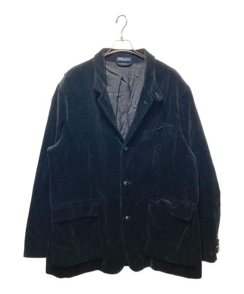 POLO RALPH LAUREN（ポロ・ラルフローレン）POLO RALPH LAUREN (ポロ・ラルフローレン) ビッグサイズコーデュロイジャケット ブラック サイズ:2XLの古着・服飾アイテム