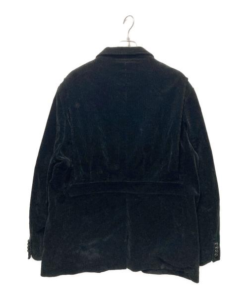 POLO RALPH LAUREN（ポロ・ラルフローレン）POLO RALPH LAUREN (ポロ・ラルフローレン) ビッグサイズコーデュロイジャケット ブラック サイズ:2XLの古着・服飾アイテム