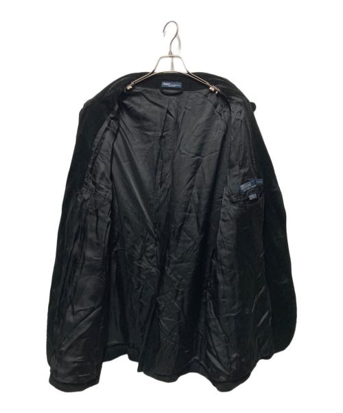 POLO RALPH LAUREN（ポロ・ラルフローレン）POLO RALPH LAUREN (ポロ・ラルフローレン) ビッグサイズコーデュロイジャケット ブラック サイズ:2XLの古着・服飾アイテム