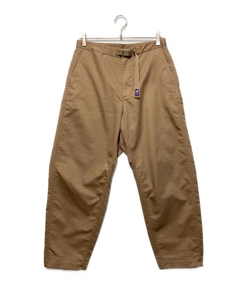 THE NORTHFACE PURPLELABEL（ザ・ノースフェイス パープルレーベル）THE NORTHFACE PURPLELABEL (ザ・ノースフェイス パープルレーベル) ストレッチツイル ワイドテーパードパンツ ベージュ サイズ:76㎝（W30）の古着・服飾アイテム