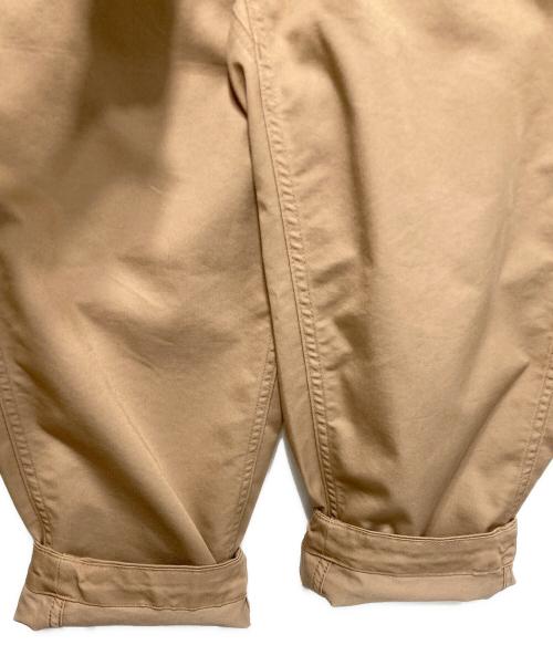 THE NORTHFACE PURPLELABEL（ザ・ノースフェイス パープルレーベル）THE NORTHFACE PURPLELABEL (ザ・ノースフェイス パープルレーベル) ストレッチツイル ワイドテーパードパンツ ベージュ サイズ:76㎝（W30）の古着・服飾アイテム