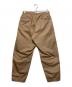 THE NORTHFACE PURPLELABEL (ザ・ノースフェイス パープルレーベル) ストレッチツイル ワイドテーパードパンツ ベージュ サイズ:76㎝（W30）：8000円