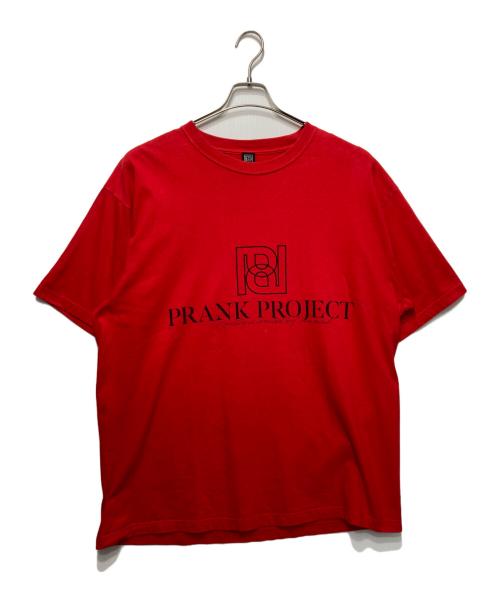 PRANK PROJECT（プランクプロジェクト）PRANK PROJECT (プランクプロジェクト) PロゴオーバーTEE レッド サイズ:FREEの古着・服飾アイテム