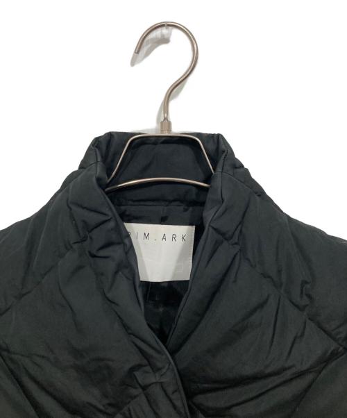 RIM.ARK（リムアーク）RIM.ARK (リムアーク) ドルマンショートダウン ブラック サイズ:FREEの古着・服飾アイテム