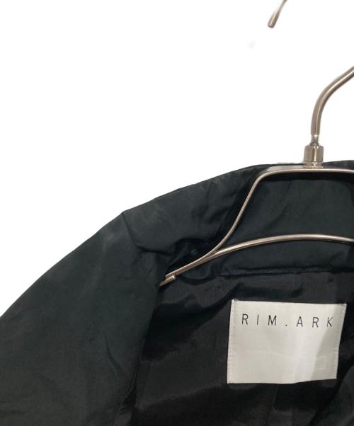RIM.ARK（リムアーク）RIM.ARK (リムアーク) ドルマンショートダウン ブラック サイズ:FREEの古着・服飾アイテム