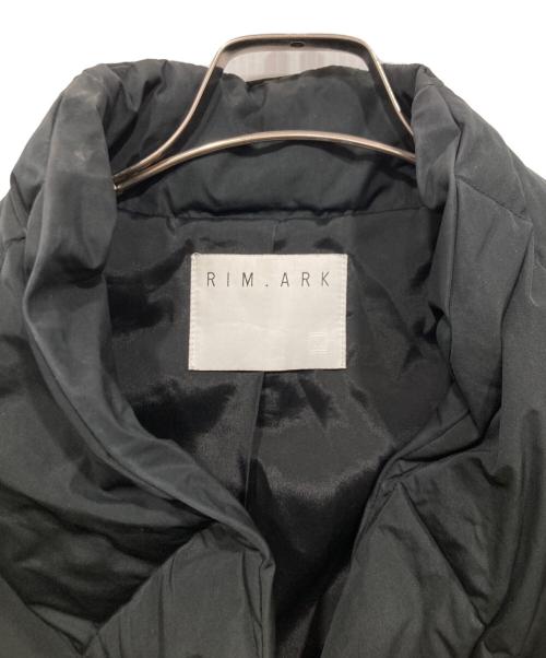 RIM.ARK（リムアーク）RIM.ARK (リムアーク) ドルマンショートダウン ブラック サイズ:FREEの古着・服飾アイテム